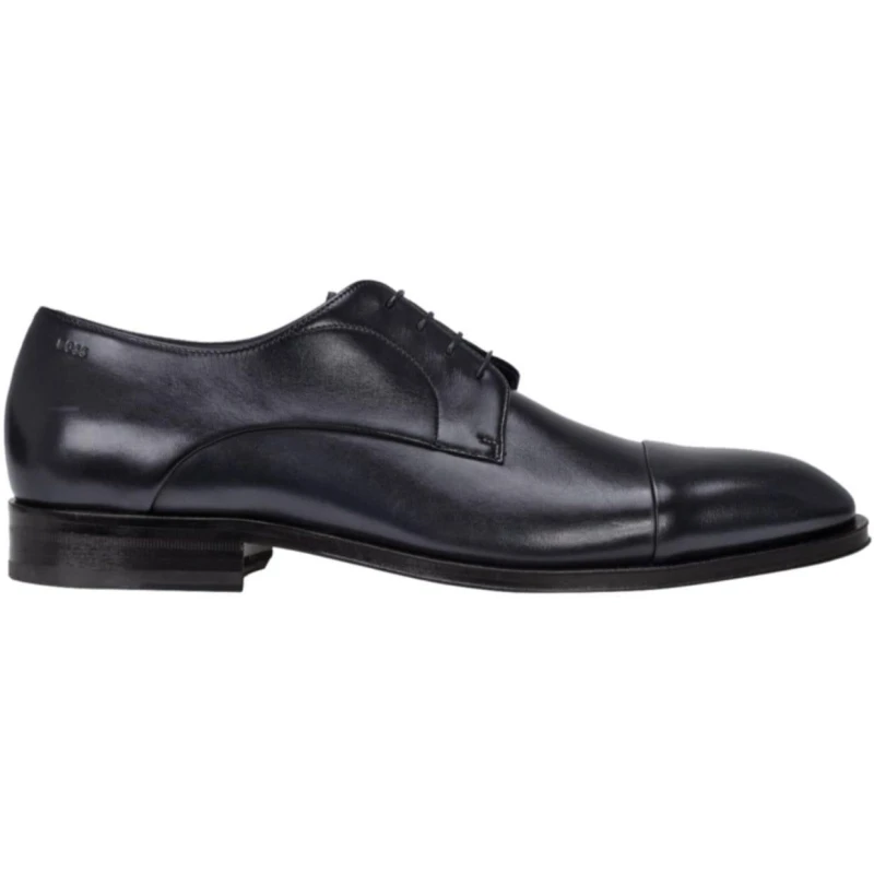 Image of Boss Derrek Derby Shoes Dark Blue male UK 7