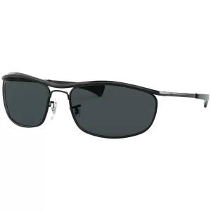 Image of Ray-Ban Oval Lens 0rb3119m Sunglasses - Black, Men