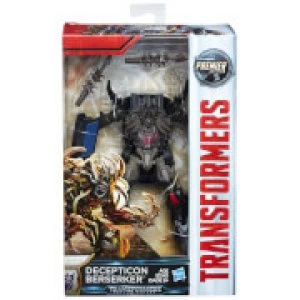 Image of Transformers The Last Knight: Premier Edition Deception Beserker Action Figure