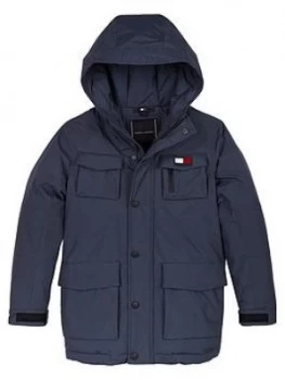 Image of Tommy Hilfiger Boys Hooded Tech Parka