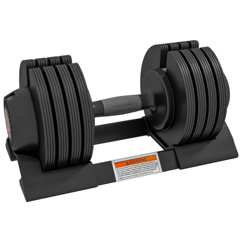 Image of Sportnow 4-in-1 Adjustable Dumbbells Weights Set, 7Kg 13Kg 18Kg 24Kg, Black A91-335V02BK