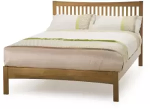 Image of Serene Mya 5ft King Size Honey Oak Wooden Bed Frame