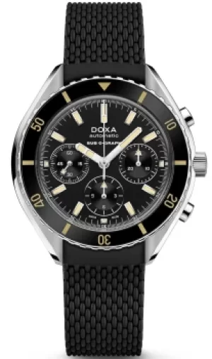 Image of Doxa Watch SUB 200 C-Graph Sharkhunter Rubber