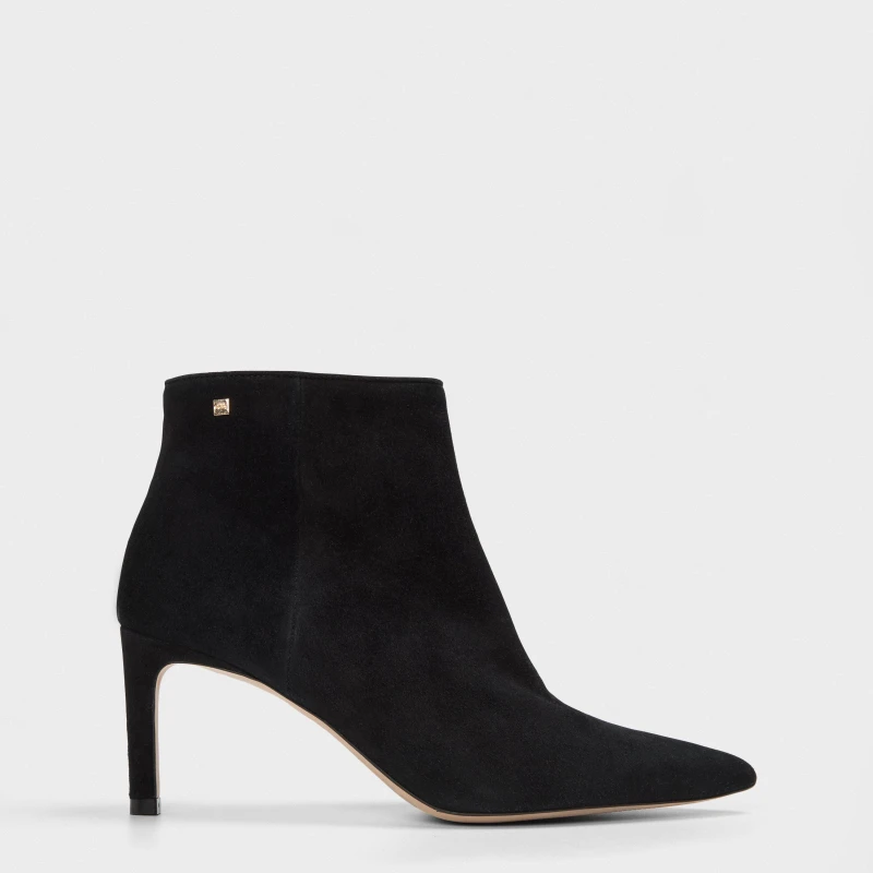 Image of Boss Kids Janet Bootie Derby Shoes Black female 3 (36)