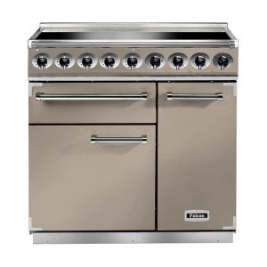Image of Falcon 115320 F900DXEIFN-N 90cm Deluxe Induction Range Cooker - Fawn-N