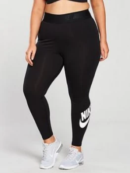 Image of Nike Sportswear Leg A See Tight Curve Black Size 18 201X Women