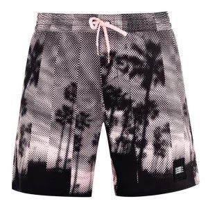 Image of ONeill Bondey Swim Shorts Mens - Pink AOP