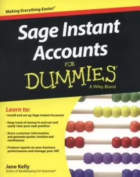 Image of Sage Instant Accounts for dummies - Jane Kelly - Paperback - Used