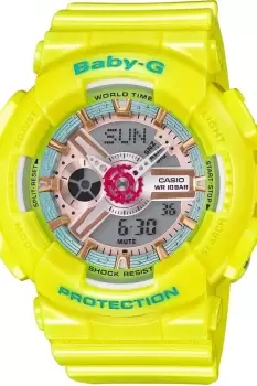 Image of Ladies Casio Baby-G Alarm Chronograph Watch BA-110CA-9AER