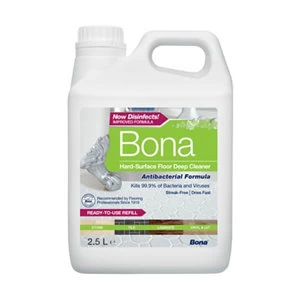 Image of Bona Anti-bacterial Hard floor cleaner 2.5L