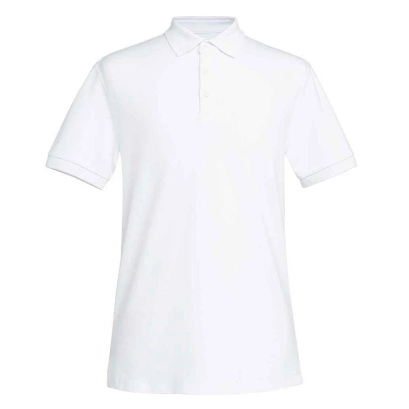 Image of Brook Taverner Brook Taverner Men Hampton Cotton Polo Shirt in White Size: Small White S Male 5063238723542