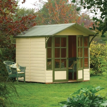Image of Eaton Summerhouse - Honey Brown Finish