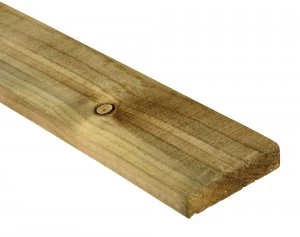Image of Wickes Treated Sawn 19 x 100 x 2400mm Single