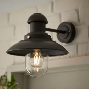 Image of Vogue Preston Outdoor Wall Light Black Black