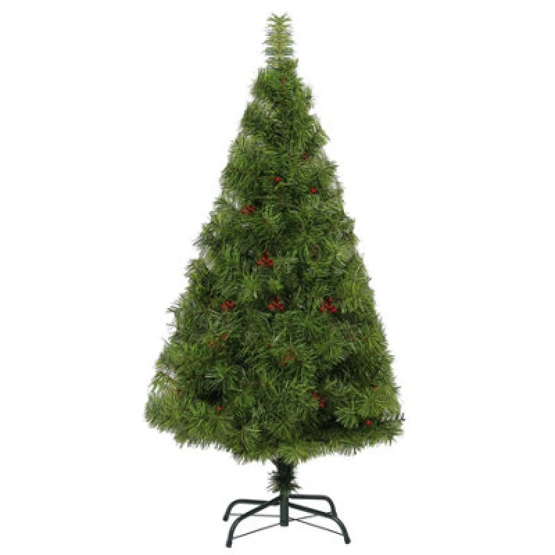 Image of Shatchi 6FT Green Elegant Desiner Bushy Christmas Tree Green