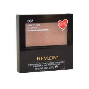 Image of Revlon Powder Blush 5g Dare To Bare Shimmer