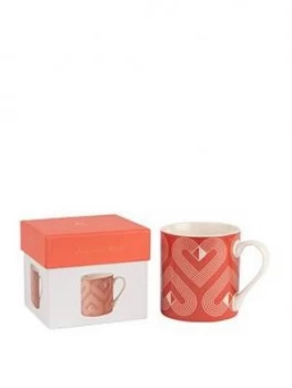 Image of Vibe Coral Mug In Gift Box
