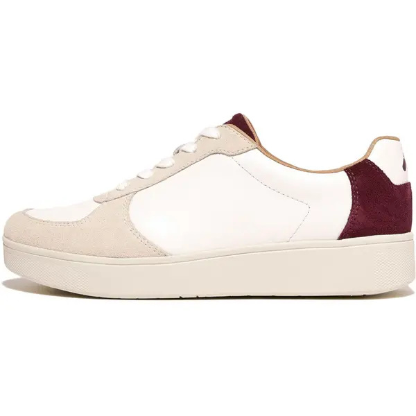 Image of Fitflop Womens Rally Lace Up Suede Trainers UK Size 8 (EU 42)