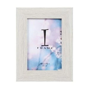 Image of 4" x 6" - iFrame Wood Finish Photo Frame