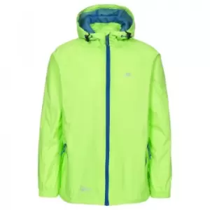 Image of Trespass Adults Unisex Qikpac Packaway Waterproof Jacket (XXS) (Green Gecko)