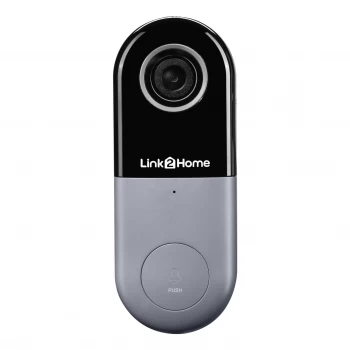 Image of Link2Home Smart Wired Video Doorbell - Grey