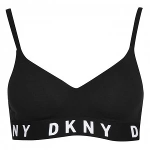 Image of DKNY Cozy Boyfriend Push Up Bra - Black