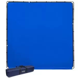 Image of Manfrotto StudioLink Chroma Key Blue Screen Kit 3 x 3m
