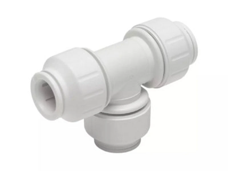 Image of John Guest Equal Tee 15mm White