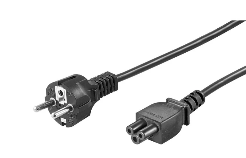 Image of Microconnect PE010810S power cable Black 1m CEE7/7 C5 coupler