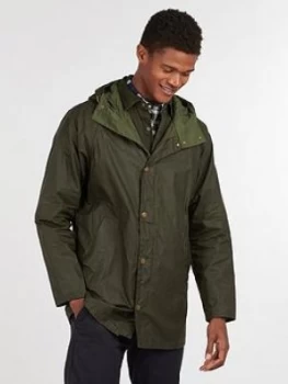 Image of Barbour Breswell Wax Jacket - Olive