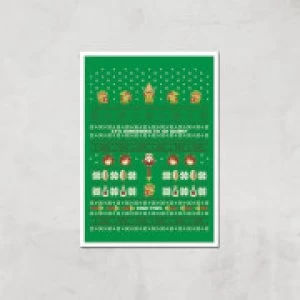 Image of Nintendo It's Dangerous To Go Alone Art Print - A3 - Print Only