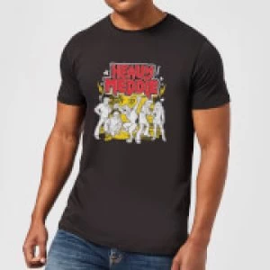 Image of Scooby Doo Heavy Meddle Mens T-Shirt - Black - M