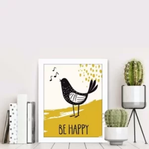 Image of BCT-090 Multicolor Decorative Framed MDF Painting