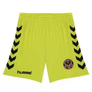Image of Hummel Newport County FC Replica Shorts Junior Boys - Green