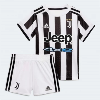 Image of adidas Juventus Home Baby Kit 2021 2022 - White/Black