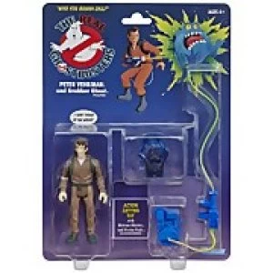 Image of Hasbro Ghostbusters Kenner Classics Peter Venkman and Grabber Ghost Retro Action Figure
