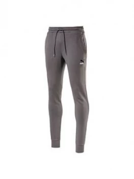 Image of Puma Classics Embossed Joggers - Grey