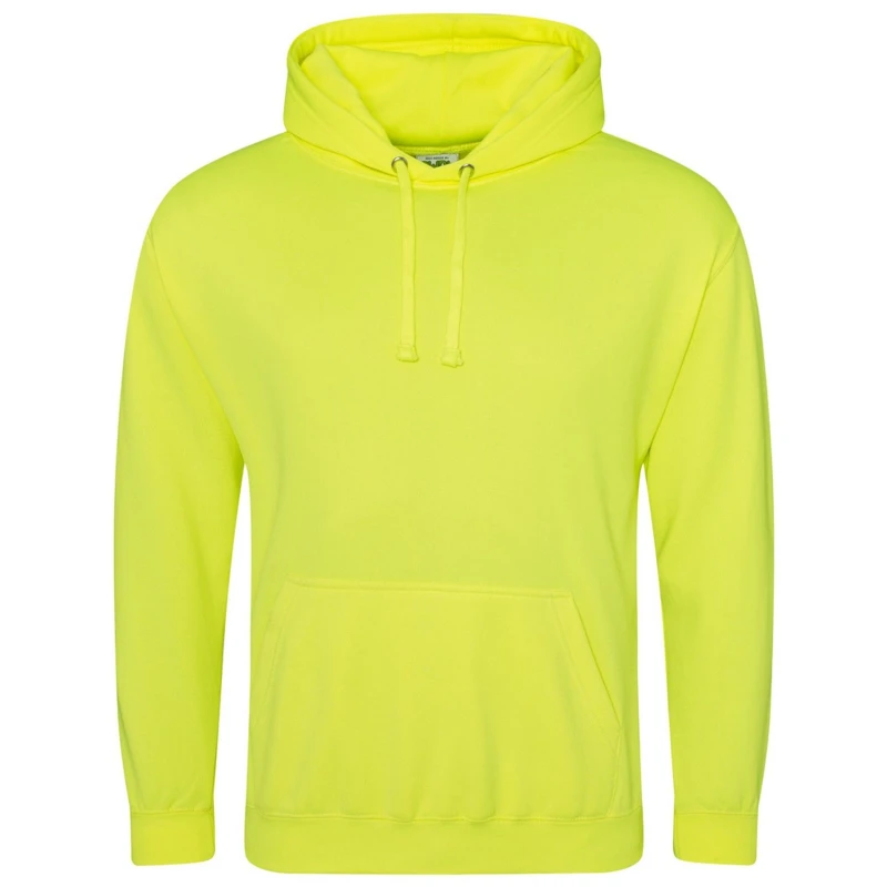 Image of AWDis AWDis Men Electric Hoodie in Yellow Size: Small Yellow S Male 5063527358189