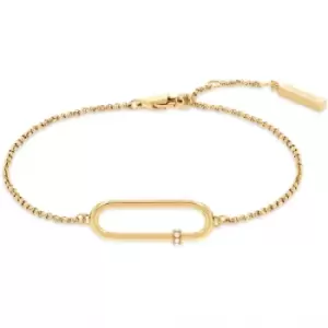 Image of Ladies CALVIN KLEIN Stainless Steel Elongated Oval Family Stainless Steel