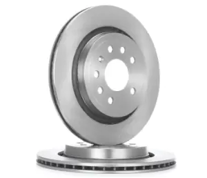 Image of RIDEX Brake disc OPEL,FIAT,SAAB 82B0152 257102,46836490,003126969 Brake rotor,Brake discs,Brake rotors 569114,93171778,95526644,12762291,9191336