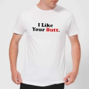 Image of I Like Your Butt T-Shirt - White - 3XL