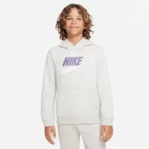 Image of Nike Sportswear Club Fleece Big Kids Pullover Hoodie - Beige