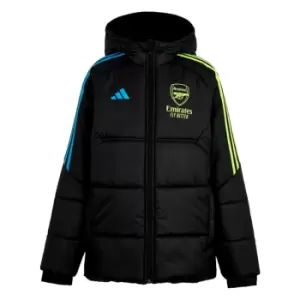 Image of 2023-2024 Arsenal Winter Jacket (Black) - Kids