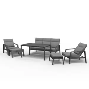 Image of LG Outdoor Santorini Dusk Lounge Dining Set