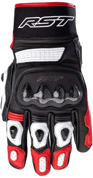Image of RST Freestyle 2 Ce Mens Glove Black White Red 11