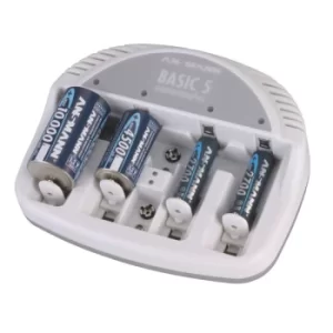 Image of Ansmann 5207303 Basic 5 Plus NiCd/NiMH Battery Charger