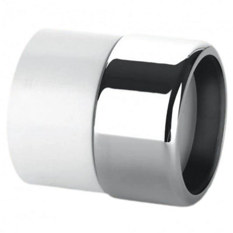 Image of McAlpine Chrome Plated Brass x ABS Euro Connector 42/43mm x 1.5'' ABS42/43G-CB Silver