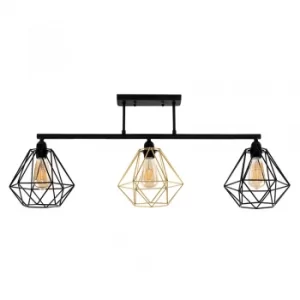 Image of Fillatt Steampunk Fitting in Black with Diablo Shades in Black and Go