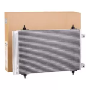Image of VALEO Condenser 814366 AC Condenser,Condenser, air conditioning FIAT,PEUGEOT,CITROEN,Scudo (270_, 272_),Scudo Kastenwagen (270_, 272_),Ulysse (179_)