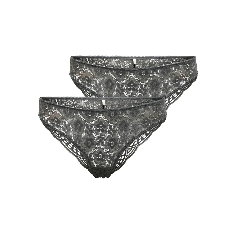 Image of Only Womens panties Only onlkate (x2) Gris Female S